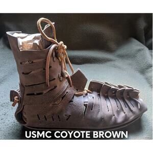 Ecce Caligae Sandals Gladiator Brown Leather Vibram Sole Men's Centorian Hiking